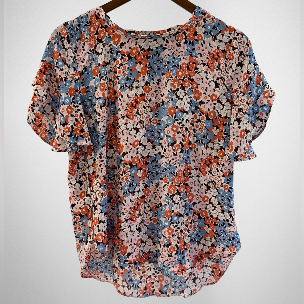 ANN TAYLOR LOFT • Floral Print Women's Top